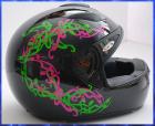 Airbrush Helm Tribal Design