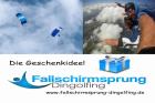Tandemsprung Fallschirmsprung Dingolfing Niederbayern nähe München Regensburg