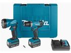 Makita 14 4V Akku-Bohrschrauber DF347DWLE