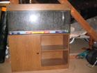 Aquarium komplett mit Schrank Abdeckung und Beleuchtung