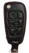 Lederhülle Case Tasche für Schlüssel von Audi A1 A3 8P A3 8V A4 S4 A6 RS6 Q3 Q7