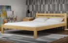 Bett Massivholzbett Doppelbett Gästebett Bettrahmen 140x200 Lattenrost Vollholz