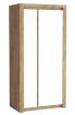 Kleiderschrank LIVINIO L-1 zweitüriger geräumiger Jugendschrank Breite 98cm