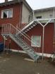 Metalltreppen aus Polen zum Garten zur Terasse Schmiedeeisenzaun Tor aus Pole