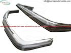 Mercedes W107 bumper kit R107 280SL 380SL 450SL stainless steel