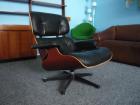 Charles Eames Lounge Leder Kirsche Original VITRA NEUWERTIG von 2022
