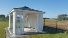3-ECK GARTENHÄUSER MIELNO HOLZGARTENLAUBE PAVILLON KIEFERNSCHUPPEN 3x4m