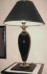 Antike Messingtischlampe 74 cm
