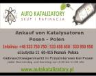 Ankauf von Katalysatoren - Gute Preise - Barzahlung