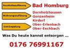 WOHNUNGSAUFLÖSUNG - HAUSHALTSAUFLÖSUNG - ENTRÜMPELUNG - Tel. 0176 76991167
