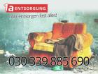 Spermüll Abholung Entsorgungen Entrümpelungen Haushaltsauflösungen Kellerauf