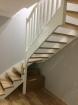 FREITRAGENDE TREPPEN ZUR SELBSTMONTAGE MASSIVHOLZ TYP U L ESCHE BUCHE EICHE