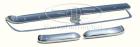 Ford Cortina MK1 stainless steel bumpers 2 front quarter bumpers and 1 rear bum