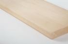 FENSTERBRETT BUCHENHOLZ MASSIVHOLZ FENSTERBANK POLIERT UNBEMALT 85x28x4cm