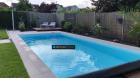 Pool Polypropylen PP 8m komplettset Einbaubecken Gartenschwimmbad