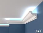 Polystyrol Leiste GS5 120x60 16M Stuckleiste Profile Stuckarbeit Stuckatur indir