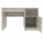 Schreibtisch JAZZ 1D2S/ 120 mit 2 Schubladen laminierte Platte