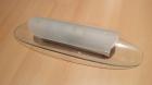 Futuristische Design Deckenlampe in Glas 2-flammig