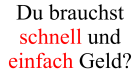 Heimarbeit- 7Euro pro mail