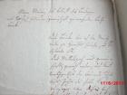 Handgeschriebener antiker Brief aus dem Jahre 1825